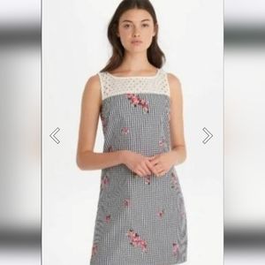 Karl Lagerfield Lace and Gingham dress